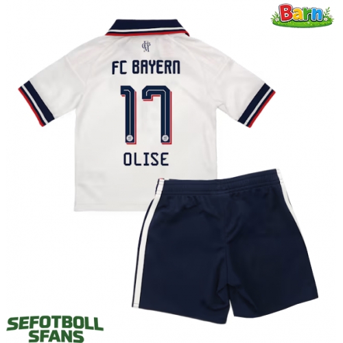 Bayern Munich Michael Olise #17 Bortaställ Barn 2026-27 Kortärmad (+ Korta byxor)